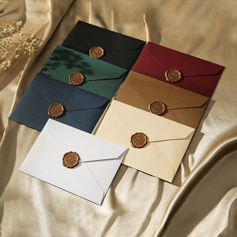 Wax Seal Letter Kit - 10 juegos de tarjetas de felicitación