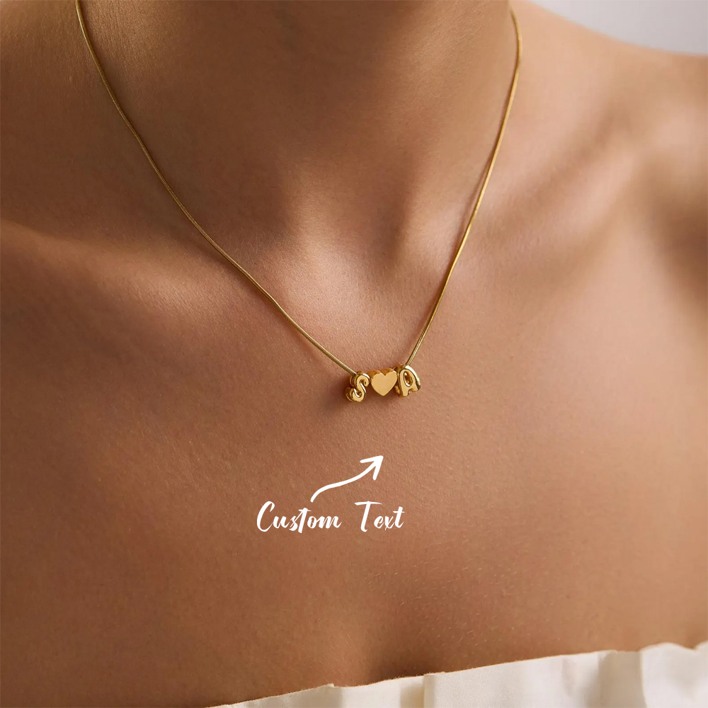 Name Necklace Custom - Collar Personalizado con Dos Iniciales en