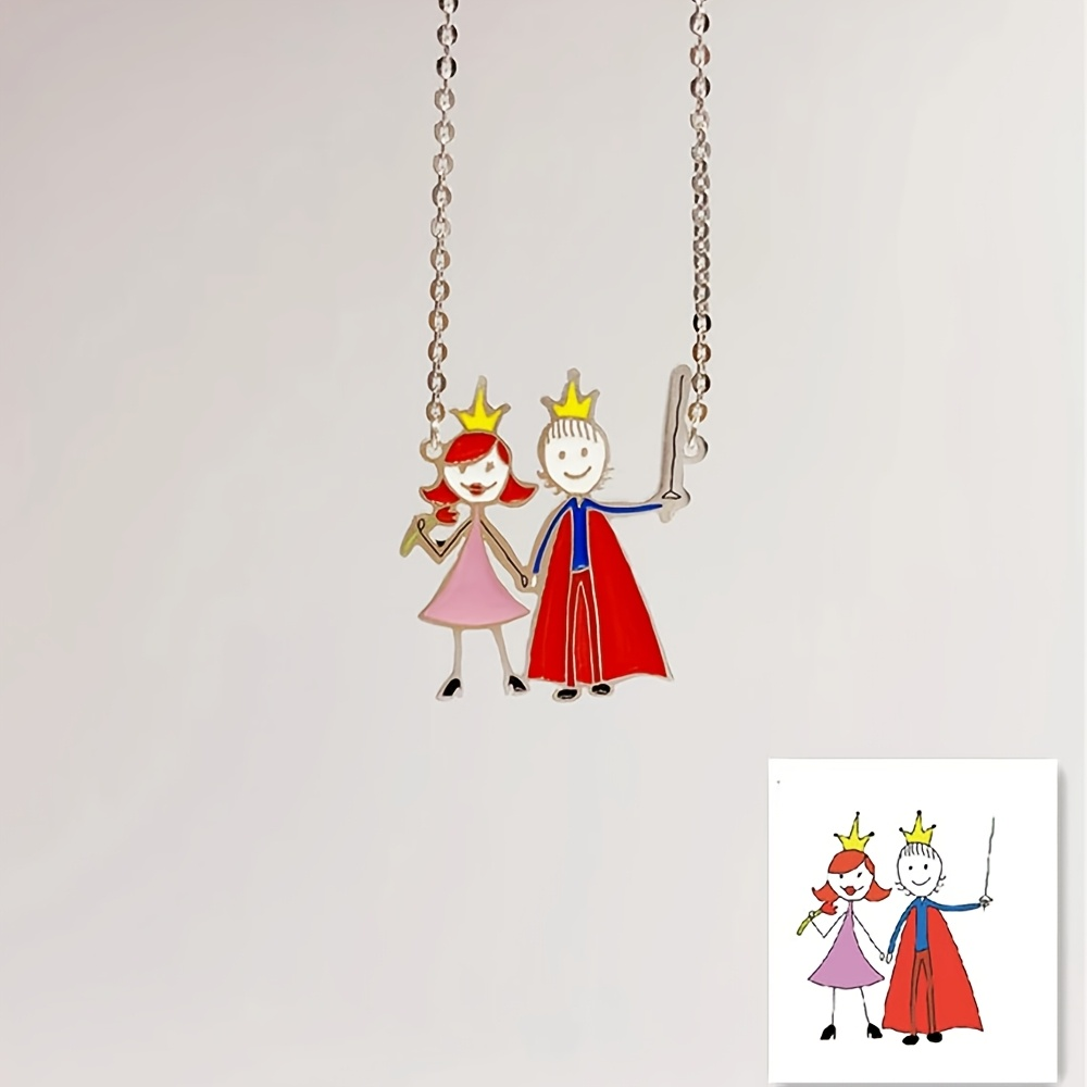 Name Necklace Custom - Colgante de acero inoxidable para niñas,