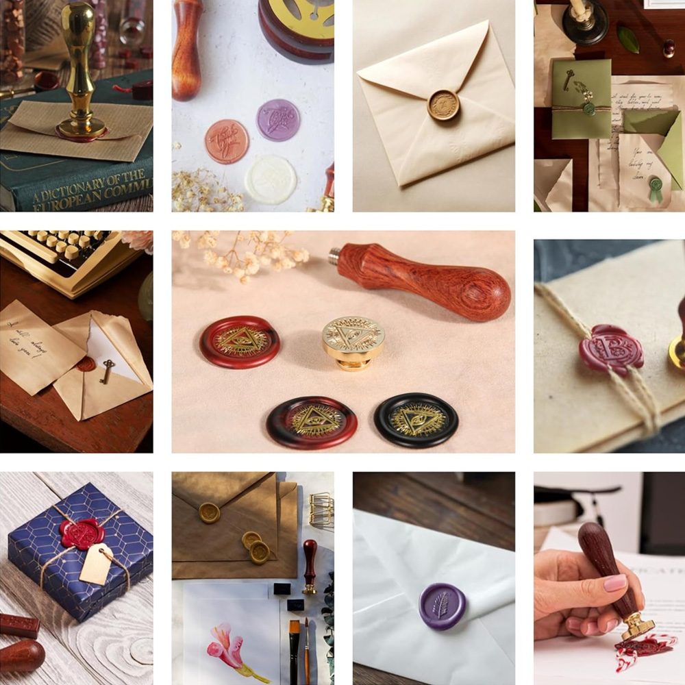 Sello de Cera Personalizado, K - Wax Seal Letter Kit reseña y precio