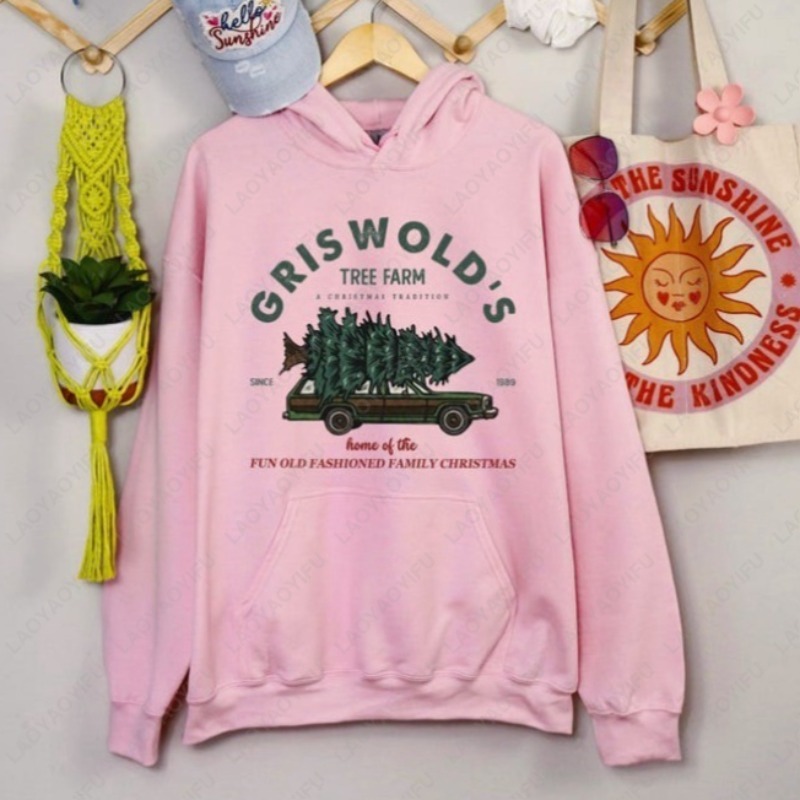 Griswold's Tree Farm Sudadera  - Family Tree Print reseña y precio