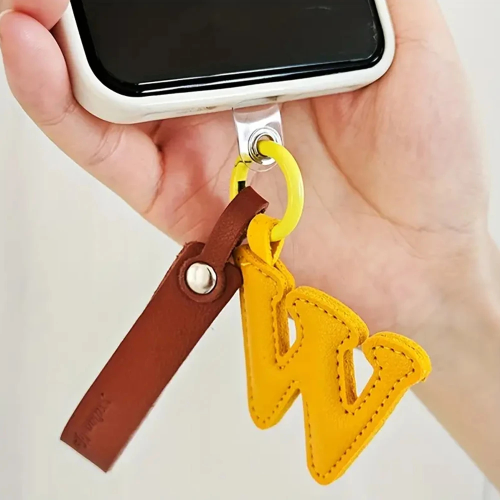 Llaveros creativos de cuero PU - Monogram Keychain Leather reseña y precio