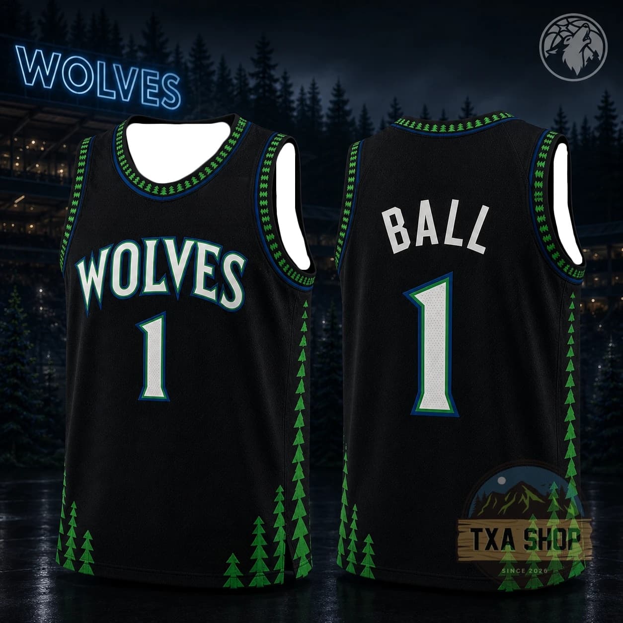 Camiseta de baloncesto negra s - Family Tree Print reseña y precio