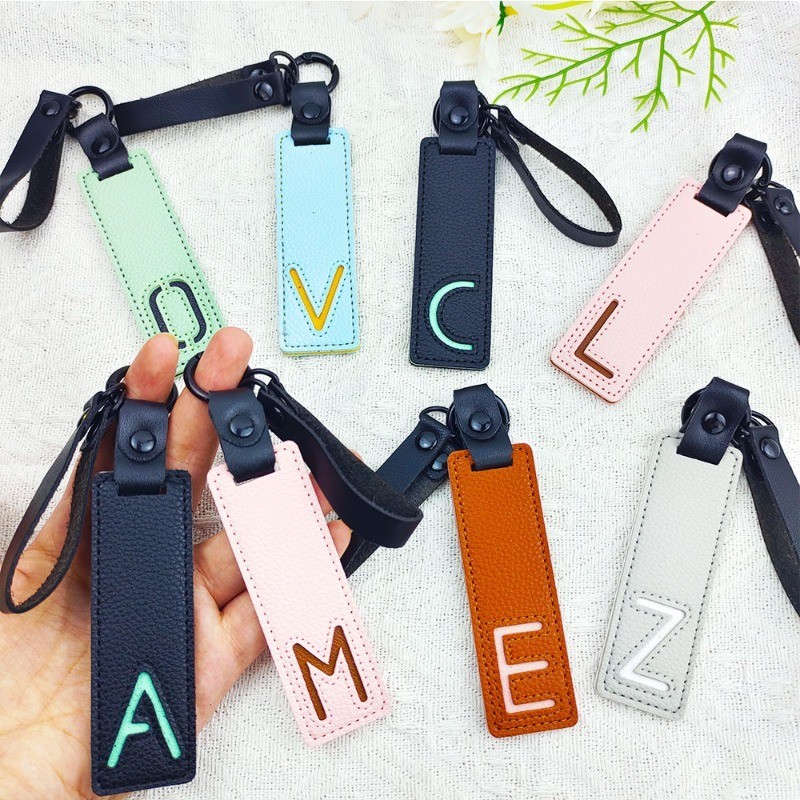 Llavero clásico de cuero Pu co - Monogram Keychain Leather reseña y precio