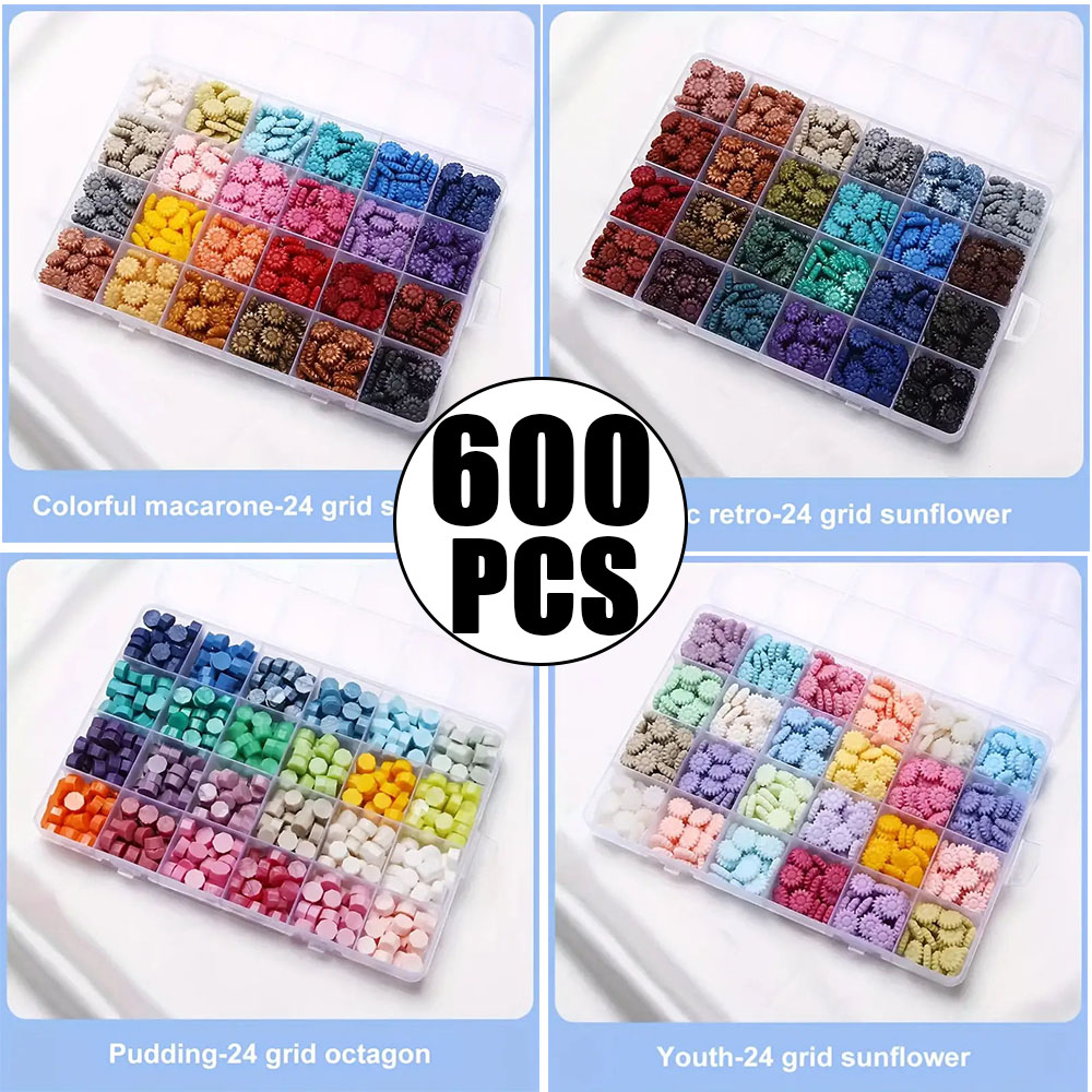 600 piezas de perlas de cera p - Wax Seal Letter Kit reseña y precio