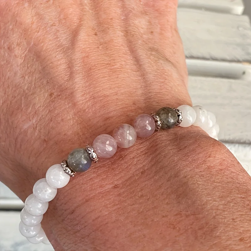 Nueva pulsera de piedra lunar, - Coordinates Bracelet reseña y precio