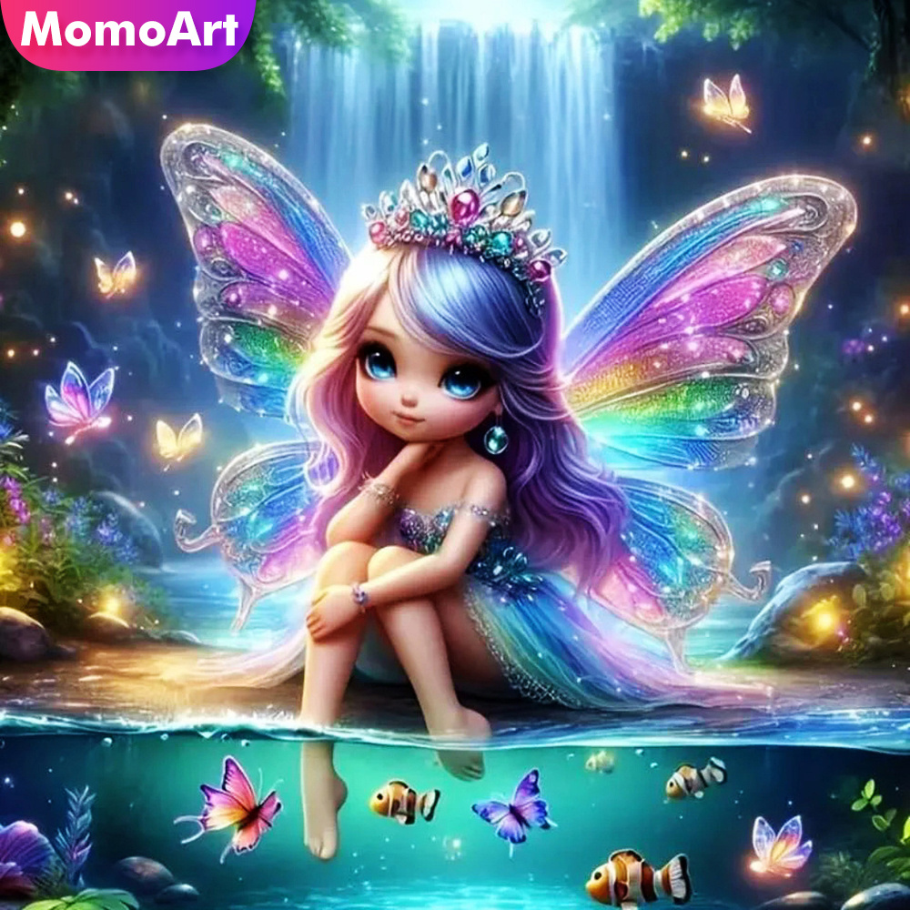 Momoart chica diamante mosaico - Photo Mosaic Print reseña y precio