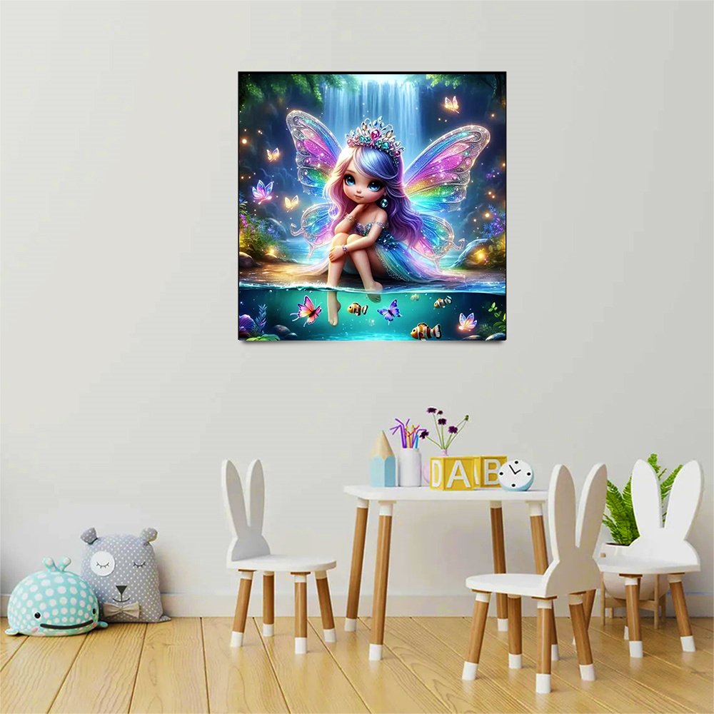 Momoart chica diamante mosaico - Photo Mosaic Print reseña y precio