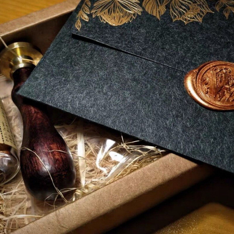 10 Uds./tarjeta de papel espec - Wax Seal Letter Kit reseña y precio