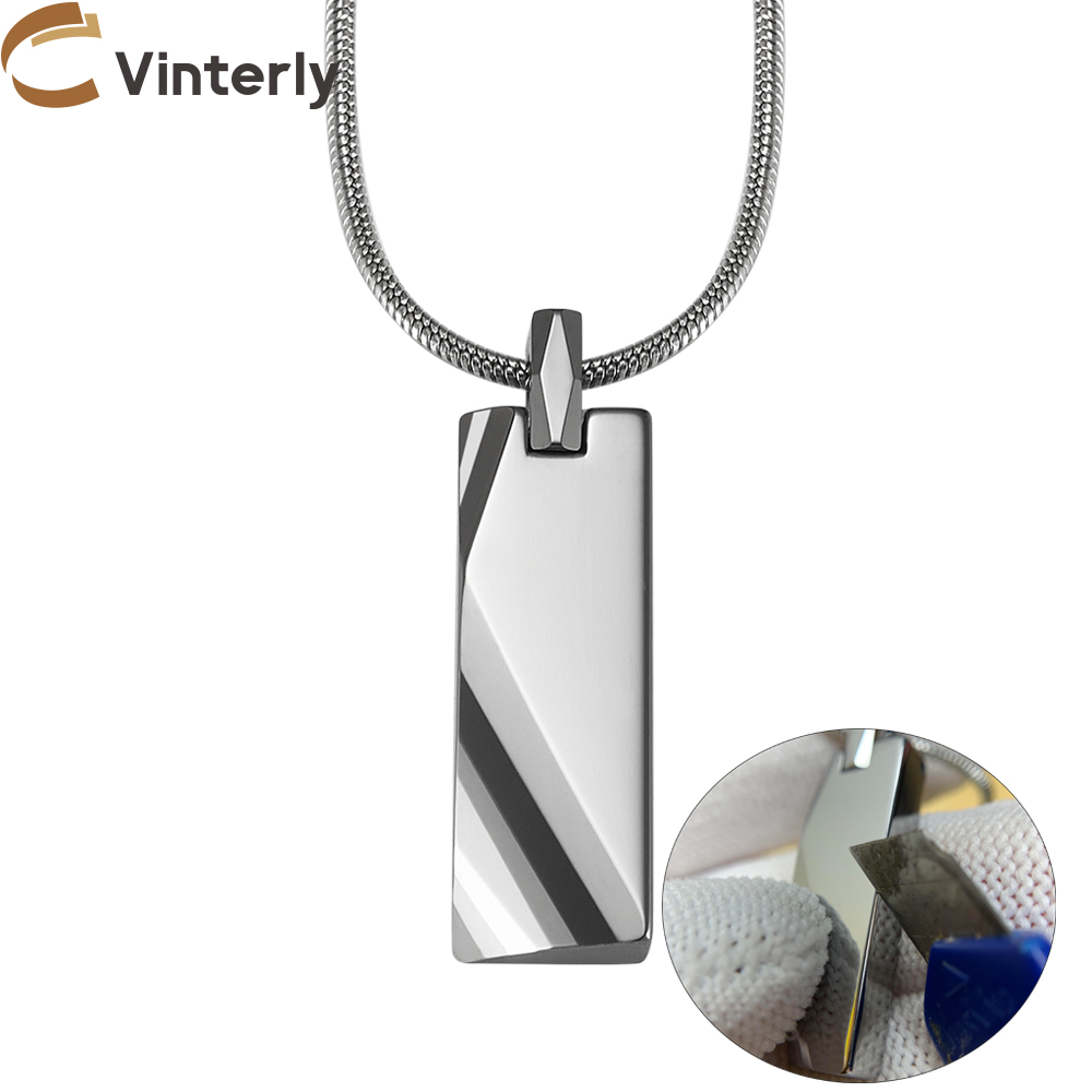 Colgantes de carburo de tungst - Name Necklace Custom reseña y precio