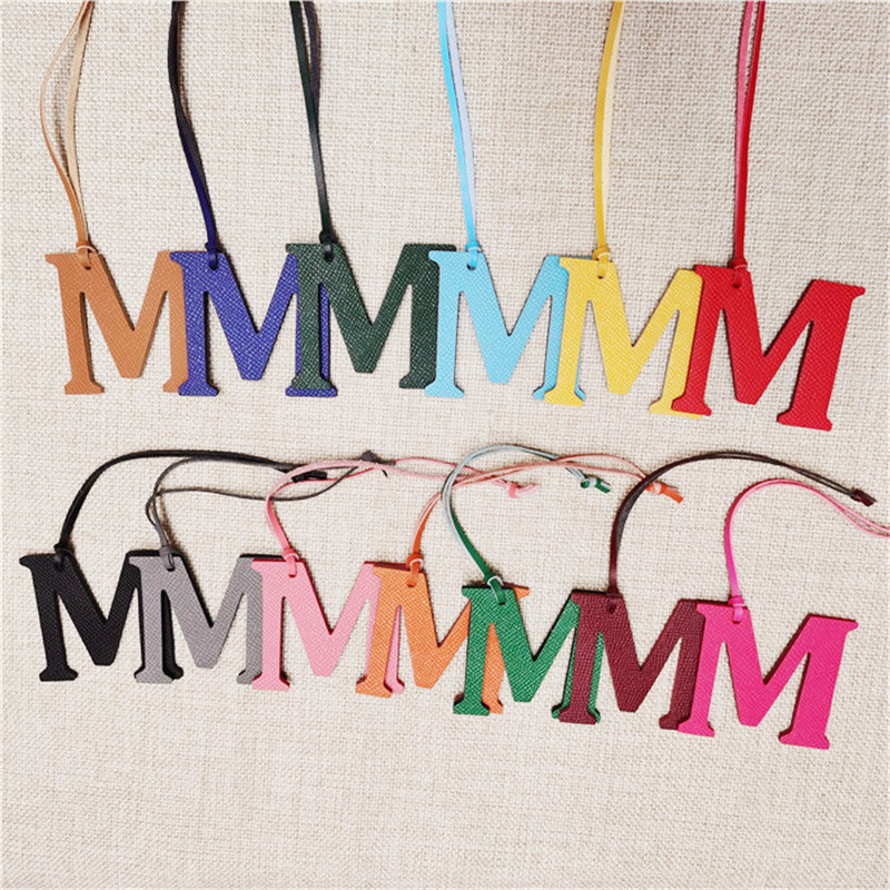 XMESSUN Nuevo Llavero con Letr - Monogram Keychain Leather reseña y precio
