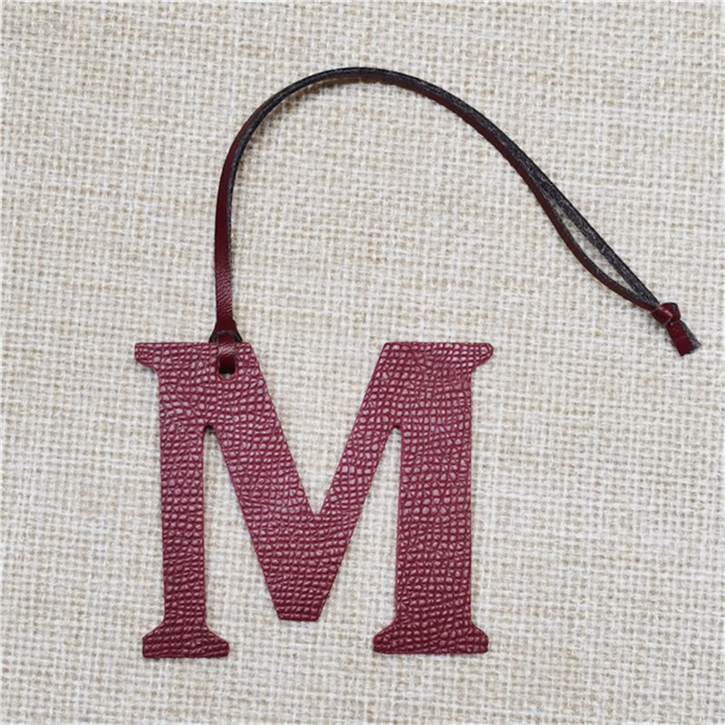 XMESSUN Nuevo Llavero con Letr - Monogram Keychain Leather reseña y precio