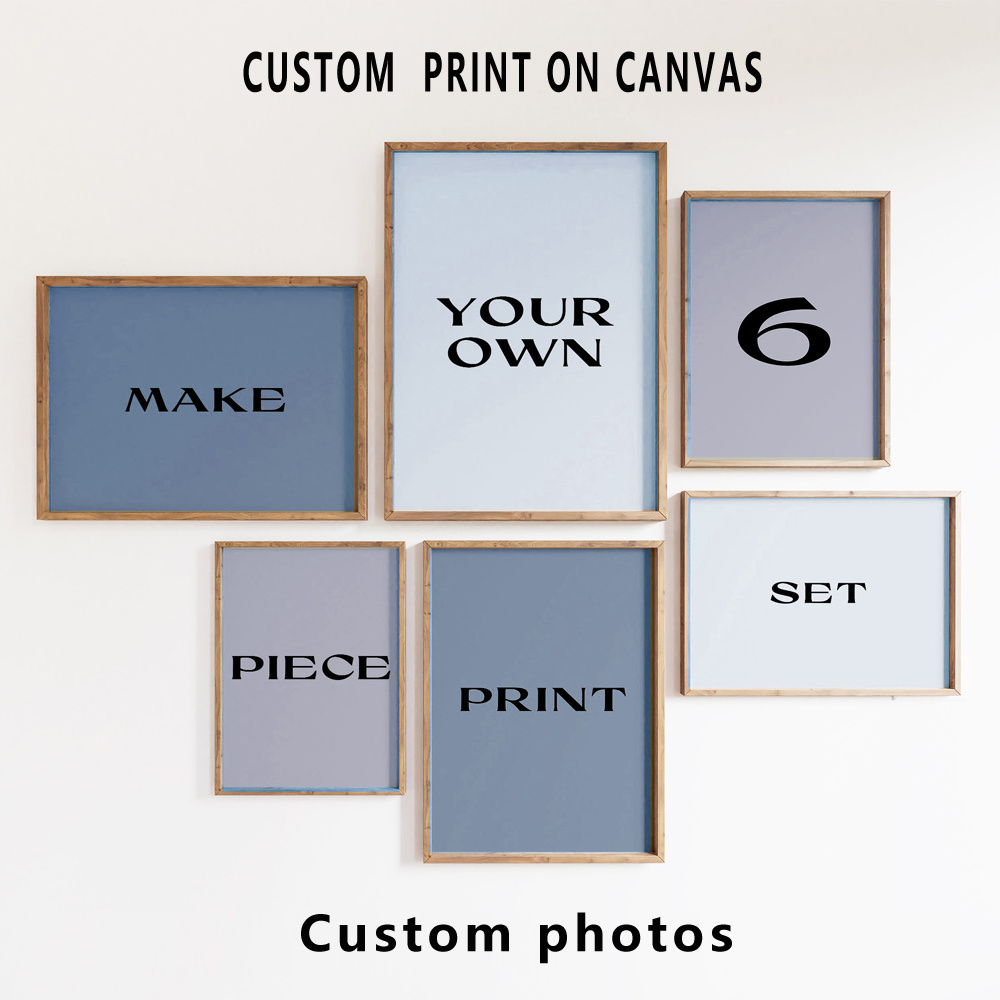 Juego de 6 Impresiones en Lien - Pet Portrait Custom reseña y precio