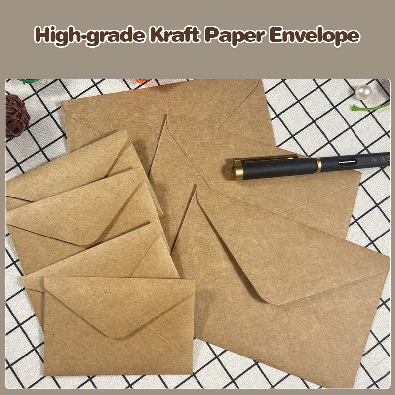 50 sobres de papel Kraft marró - Wax Seal Letter Kit reseña y precio